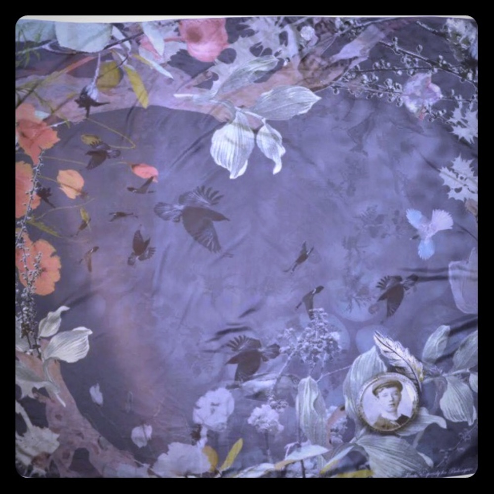 Bolongaro Trevor huge silk scarf